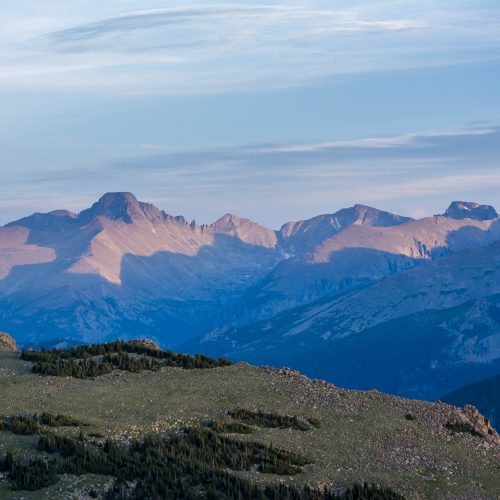 Longs Peak Sunset